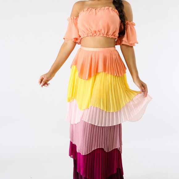 Bora Bora Pleated set - Picture 6 of 8